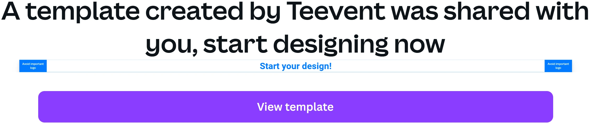 Canva template preview